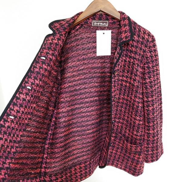 anc サイトウトヨコ 斉藤都世子 セットアップ ピンク 黒 ニット  