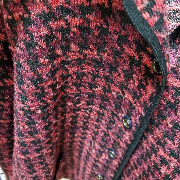 anc サイトウトヨコ 斉藤都世子 セットアップ ピンク 黒 ニット  