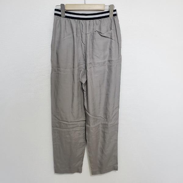 #anc ギャルリーヴィー GALERIEVIE パンツ 32 カーキ 薄手 光沢 レディース [776131] | GALERIE VIE | 01