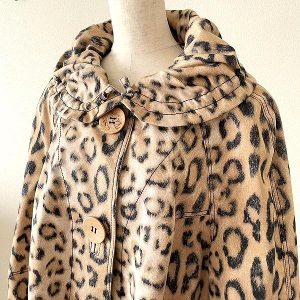 伊太利屋スーツセットアップレオパードアニマル柄11号