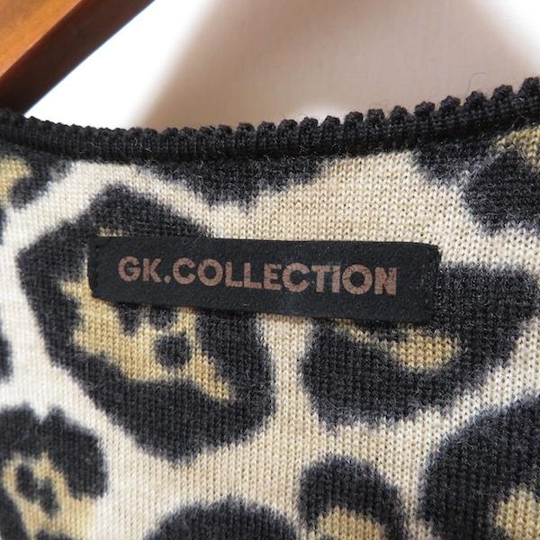 伊太利屋 #wnc GKITALIYA カーディガン 7 ベージュ 黒 ジップアップ 