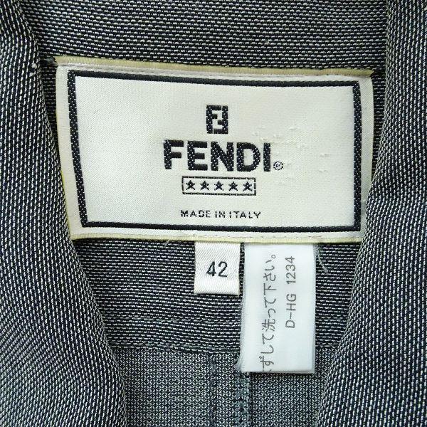 snc フェンディ FENDI セットアップ 42 グレー 半袖 ワンピース 