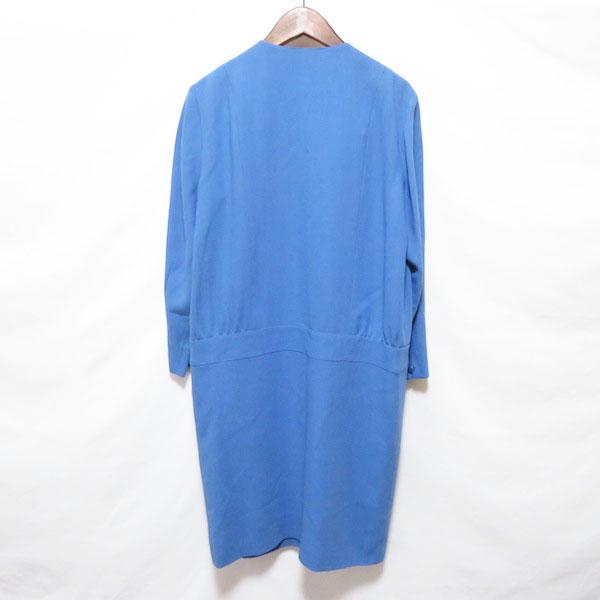 asc ミスアシダ missashida ワンピース 9 青系 ラップ風 リボン  