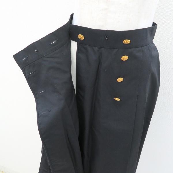 apc シャネル CHANEL ラップスカート 巻きスカート 36 黒 ヴィンテージ  