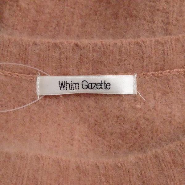 wnc ウィムガゼット Whim Gazette ニット セーター F ピンク系 wnc ウィムガゼット Whim Gazette ニット セーター F ピンク系