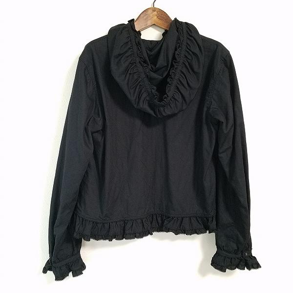 apc ワンダフルワールド WONDERFUL WORLD ブルゾン 黒 ジップアップ 