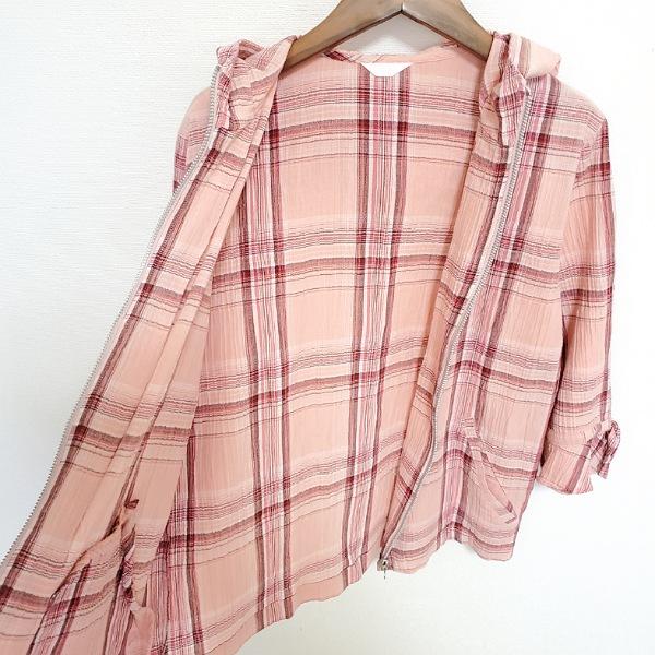 PINK HOUSE（ピンクハウス） #spc ブルゾン ピンク チェック ジップ