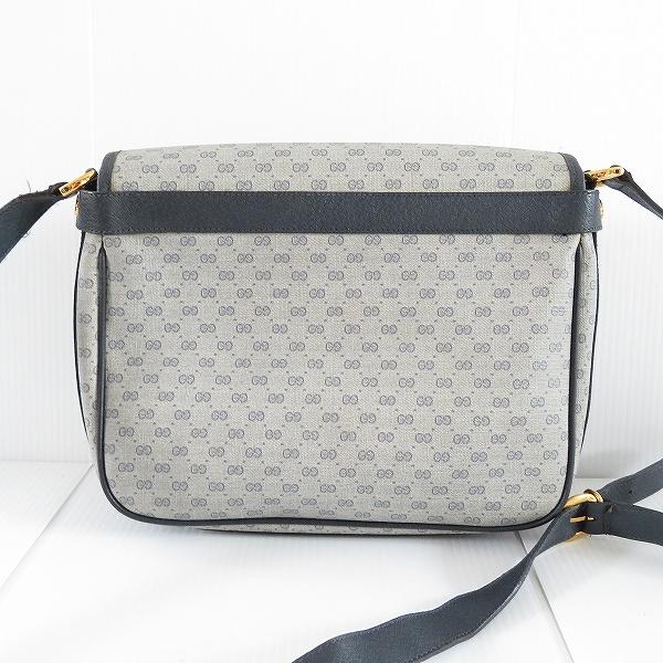 【美品】GUCCI ショルダーバッグ axb グッチ GUCCI ショルダーバッグ GG柄 001116 0859 青系 レディース