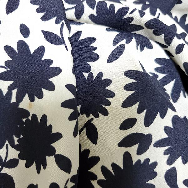 マドモアゼルノンノン/リネンシャツ/総柄/花柄/極美品✨/希少✨/M/Ｌ Mademoiselle NONNON #anc マドモアゼルキミジマ mademoiselle