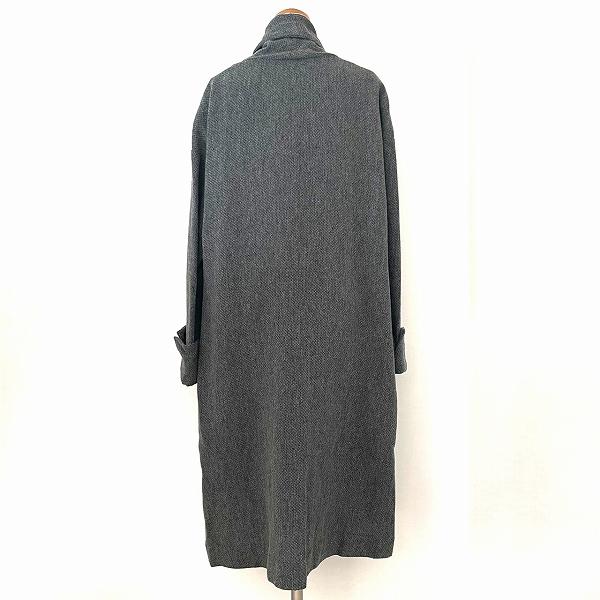 センソユニコ　芽風　コート　 38サイズ 美品】センソユニコ 芽風 スプリングコート 薄手 変形