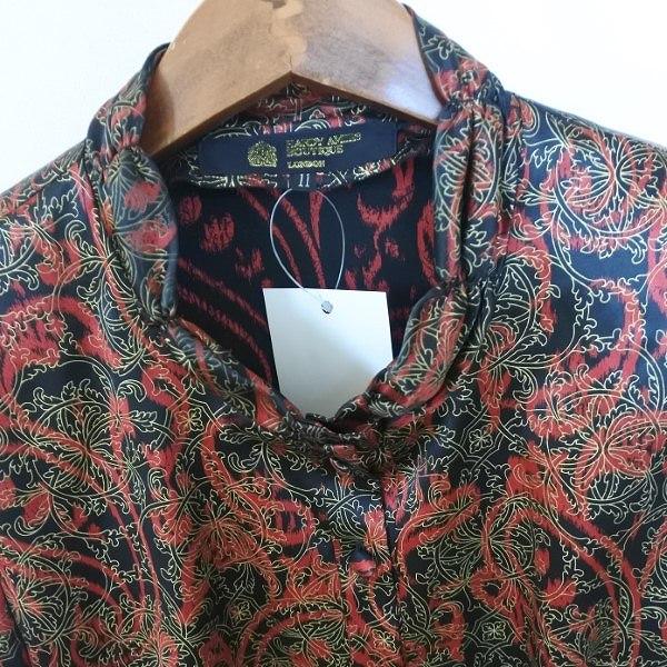 anc ハーディエイミス HARDYAMIES BOUTIQUE シャツブラウス 11 黒 赤 