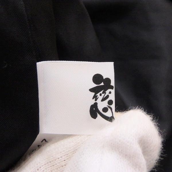 wnc ジウセンソユニコ 慈雨 Sensounico コート 40 黒 変形 レディース