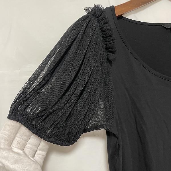 TO BE CHIC #snc トゥービーシック カットソー 半袖 チュール 