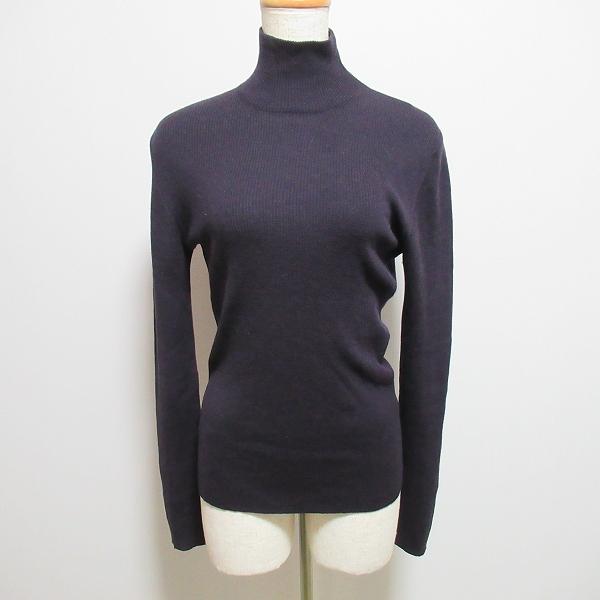 wnc ダナキャラン DONNAKARAN アンサンブル S 紫系 リブ 無地 ニット  