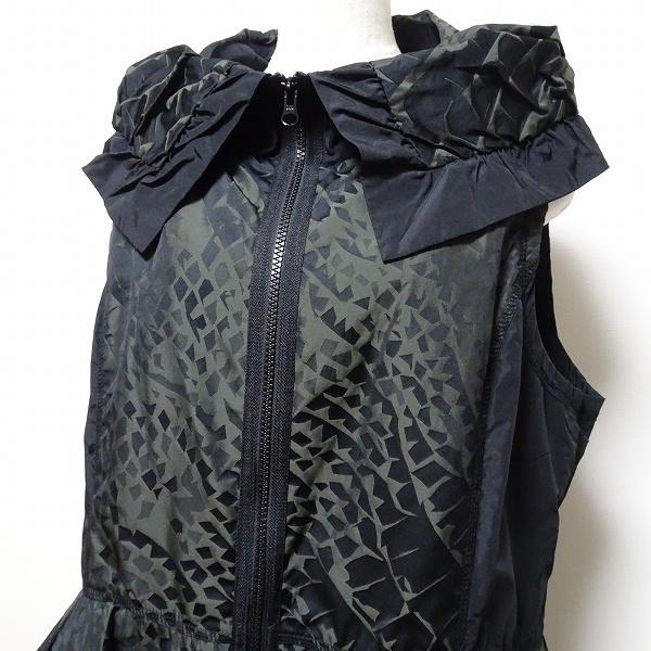 apc エイココンドウ EIKO KONDO ベスト ジレ 44 黒系 ジップアップ 