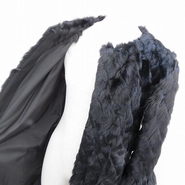 RED VALENTINO #wnc レッドヴァレンティノ コート 38 黒 ゴート RED VALENTINO #wnc レッドヴァレンティノ コート 38 黒 ゴート