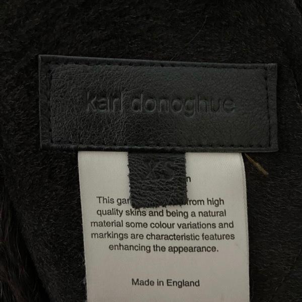 【カールドノヒュー】イギリス製/ムートンライダースジャケット【美品】 カールドノヒュー】イギリス製/ムートンライダースジャケット