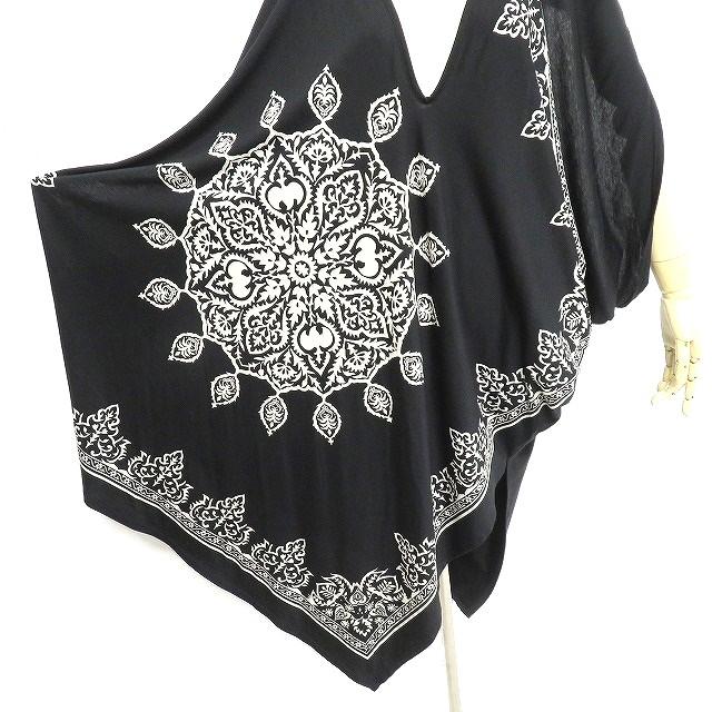 ワイズ y's 黒 ノースリーブ チュニック アシンメトリー サイズ1