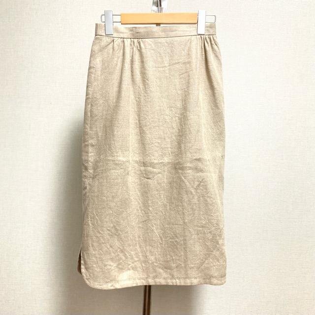 snc ジュンアシダ junashida セットアップ 7 ベージュ ツーピース 麻 