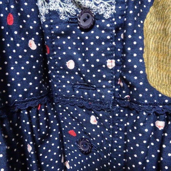 PINK HOUSE #spc ピンクハウス PINKHOUSE ワンピース 紺 白 半袖 PINK HOUSE #spc ピンクハウス PINKHOUSE ワンピース 紺 白 半袖