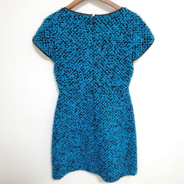 新品モスキーノワンピースブラック黒膝丈ミディアム