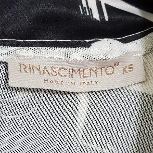 RINASCIMENTO #snc リナシメント ワンピース XS 黒 白 ノースリーブ