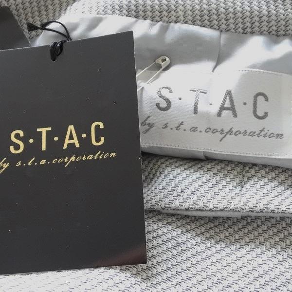 銀座マギー #anc SALE スタック S.T.A.C ジャケット ベスト 9 グレー系 
