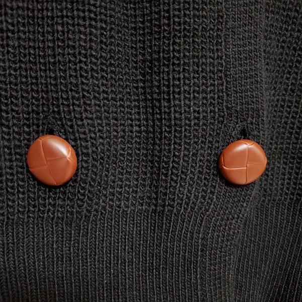 RINASCIMENTO #anc リナシメント カーディガン S/M 黒 ニット ロング 