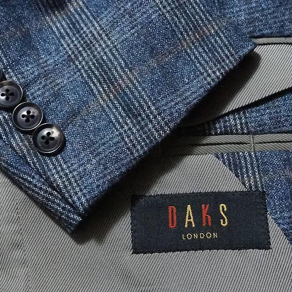 #wnc ダックス DAKS ジャケット AB5 青系 S2B チェック メンズ [801440]｜acil｜06