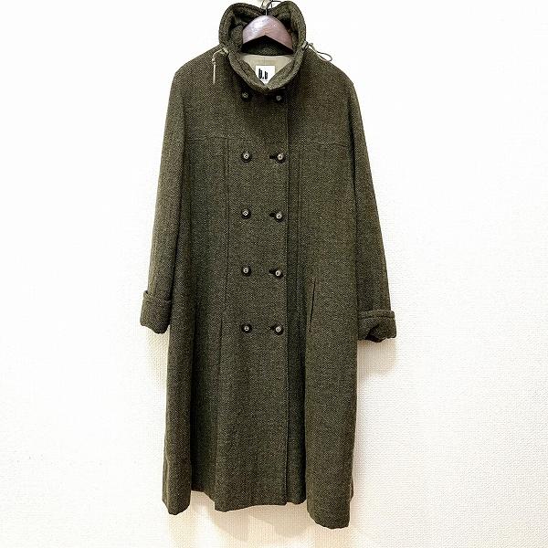 美品 cube-cube センソユニコ ツイードコート ダブルジップ 38 【公式