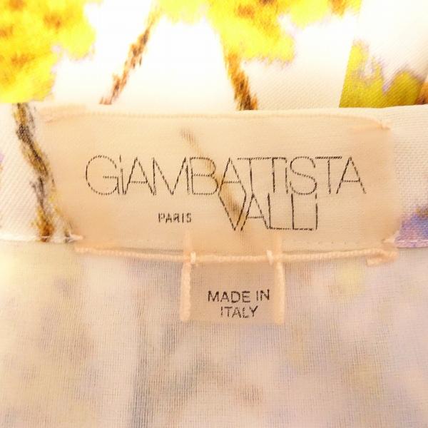 anc ジャンバティスタヴァリ Giambattista Valli スカート 38 XXS 黄色 