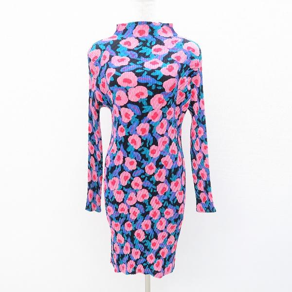 ISSEY MIYAKE（イッセイミヤケ） #apc ワンピース 2 花柄 プリーツ