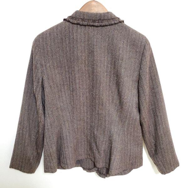 CORDIER #wsc SALE コルディア ジャケット 40 茶 ツイード 