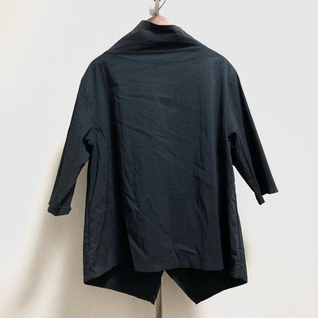 anc ジウセンソユニコ 慈雨 Sensounico ジャケット 40 黒 七分袖 