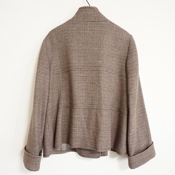 Leilian（レリアン） #wnc ジャケット 13 茶系 大きいサイズ