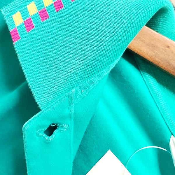 LEONARD #apc レオナールスポーツ SPORT ポロシャツ L 緑 長袖