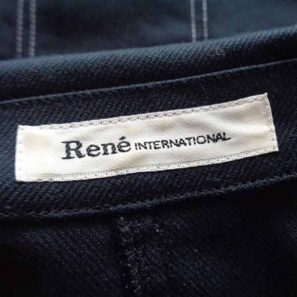 ルネ　ネイビー　ジャケット ニットジャケット – 買えるLEON