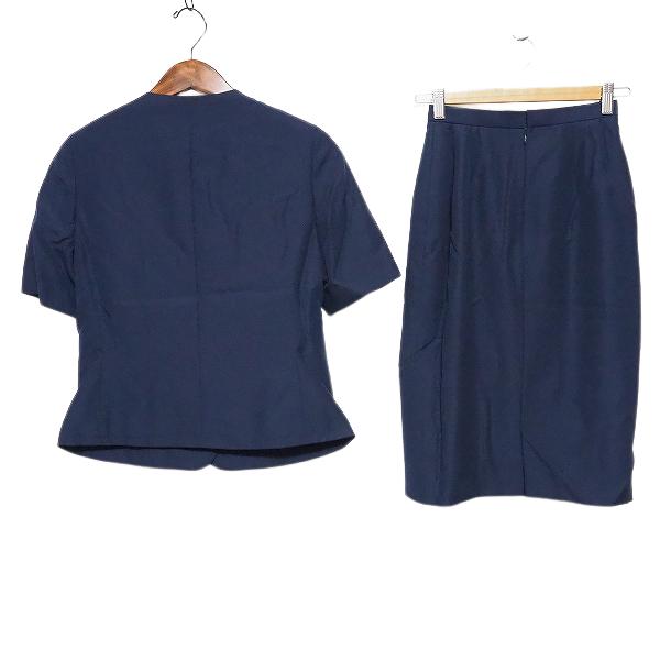 MADAM JOCONDE（マダムジョコンダ） #snc スカートスーツ 紺 