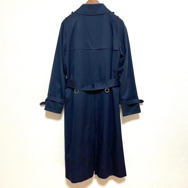 Aquascutum #anc アクアスキュータム コート 5F 紺 トレンチ Aquascutum #anc アクアスキュータム コート 5F 紺 トレンチ