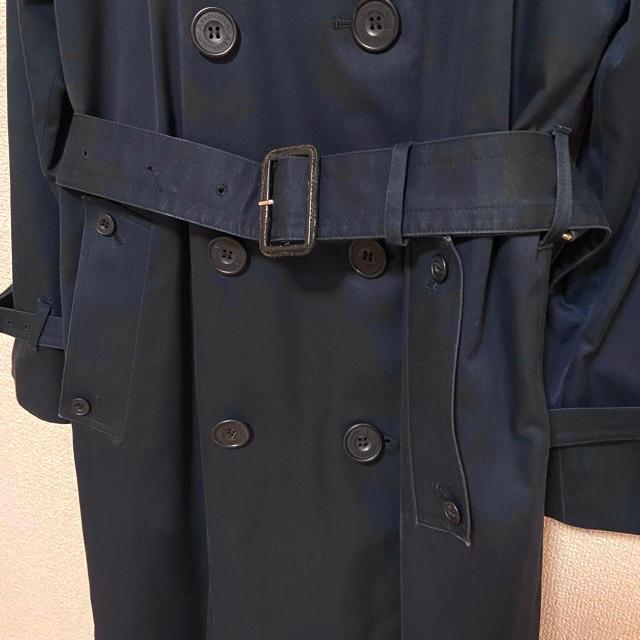 Aquascutum #anc アクアスキュータム コート 5F 紺 トレンチ Aquascutum #anc アクアスキュータム コート 5F 紺 トレンチ