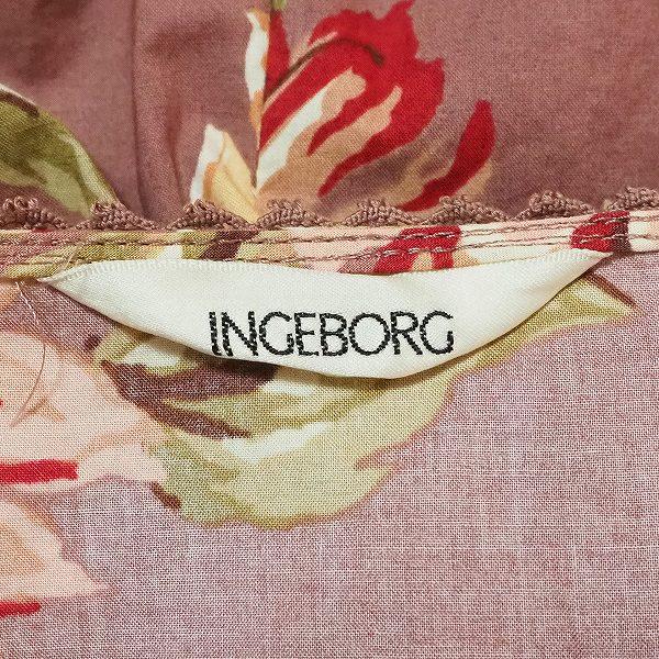 snc インゲボルグ INGEBORG ワンピース S ピンク ノースリーブ ベルト 