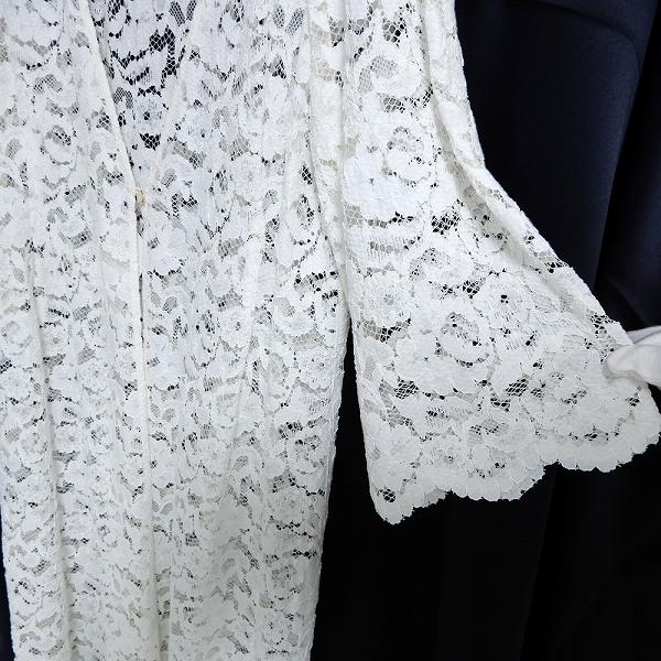 Rose Tiara #snc ローズティアラ カーディガン ロング 総レース 花柄