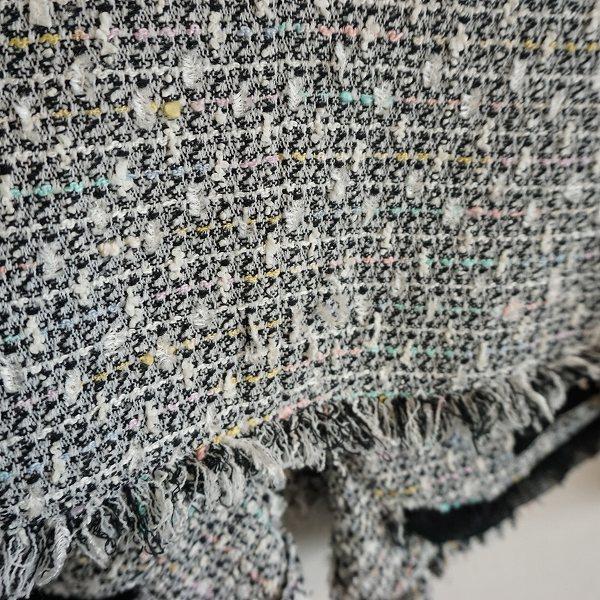 【美品】伊太利屋　イタリヤ　ハイネック　ジップ　フリルレース　ジャケット　豹柄 美品】伊太利屋 イタリヤ ハイネック ジップ フリルレース