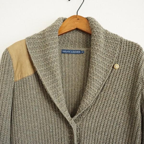 wnc ラルフローレン RalphLauren カーディガン M 緑系 ニット カシミヤ