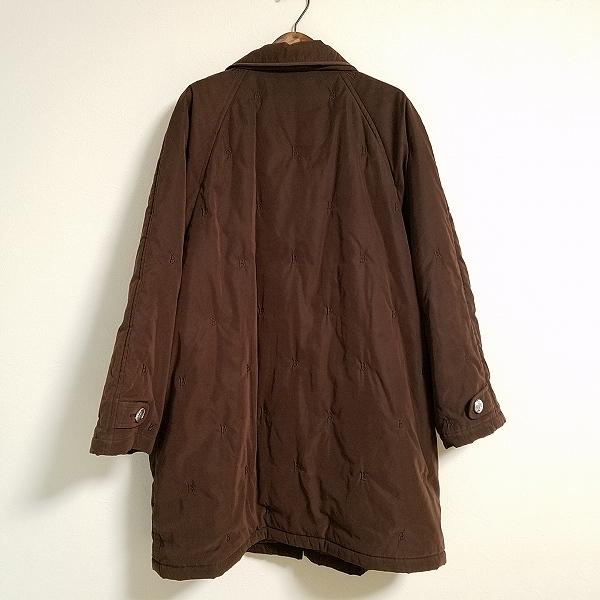 BURBERRY #wnc バーバリー コート 茶系 中綿 ジップアップ ロゴ BURBERRY #wnc バーバリー コート 茶系 中綿 ジップアップ ロゴ