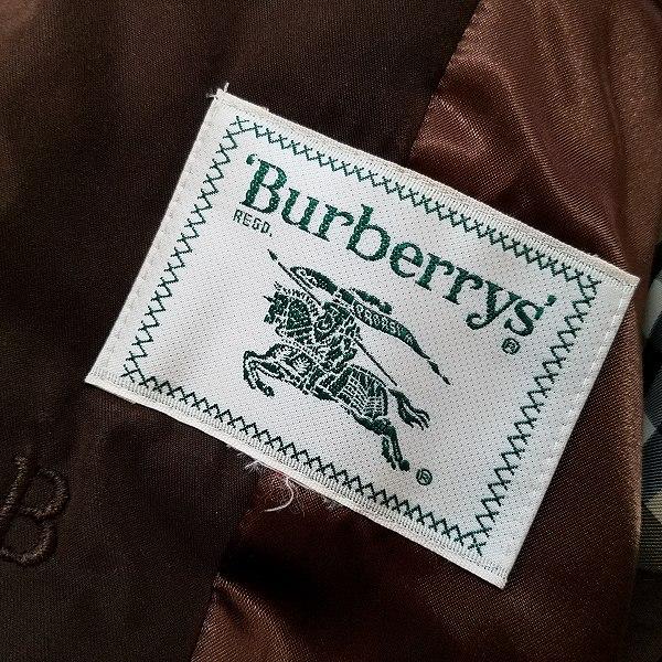 BURBERRY #wnc バーバリー コート 茶系 中綿 ジップアップ ロゴ BURBERRY #wnc バーバリー コート 茶系 中綿 ジップアップ ロゴ
