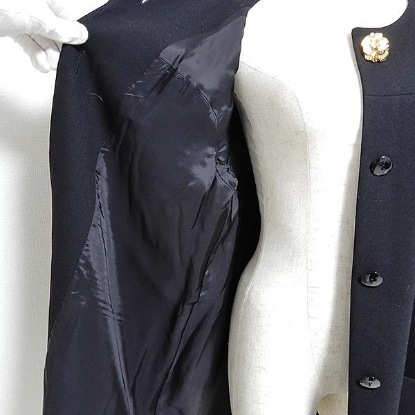 LEONARD（レオナール） #wpc コート ノーカラー ジャケット 金ボタン 9