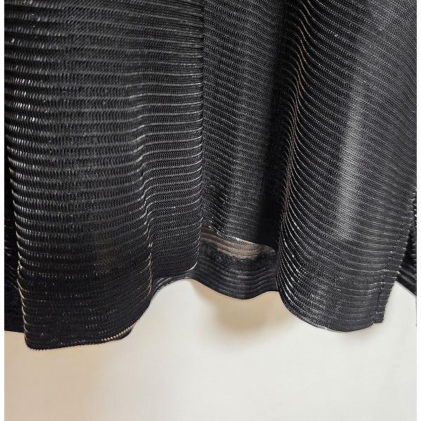 #anc レオナール LEONARD カットソー L 黒 ラメ レディース [816737] LEONARD #anc レオナール カットソー L 黒 ラメ レディース