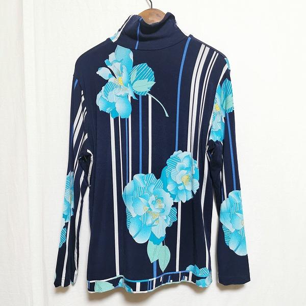apc レオナールスポーツ LEONARD SPORT カットソー 長袖 花柄 