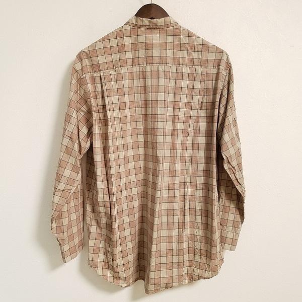 apc パパス ワールドツアー Papas WORLD TOUR 長袖シャツ M ベージュ系 